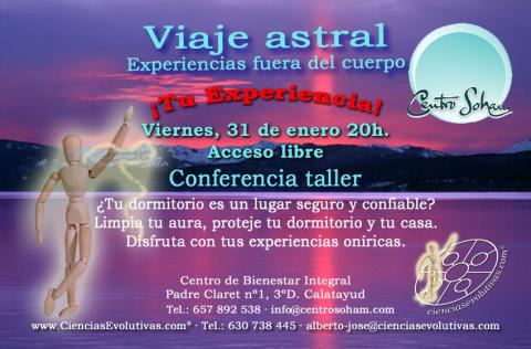 Conferencia taller ¿Está protegido tu dormitorio? Disfruta tus sueños lúcidos.